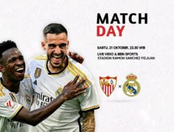 Jadwal La Liga Malam Ini : Ada Real Madrid vs Sevilla