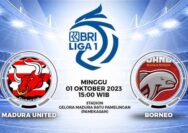 Duel Sengit Madura United vs. Borneo FC di Puncak Klasemen Liga 1 2023/2024