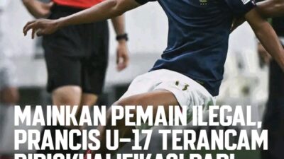 Mencla-Mencle, FIFA Bingung Antara Diskualifikasi atau Beri Hukuman Karena Pemain Ilegal Perancis