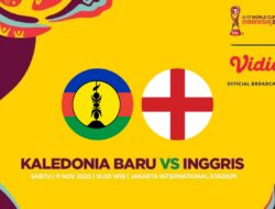 Saksikan Sekarang! Laga Pembukaan Grup C : Kaledonia vs Inggris