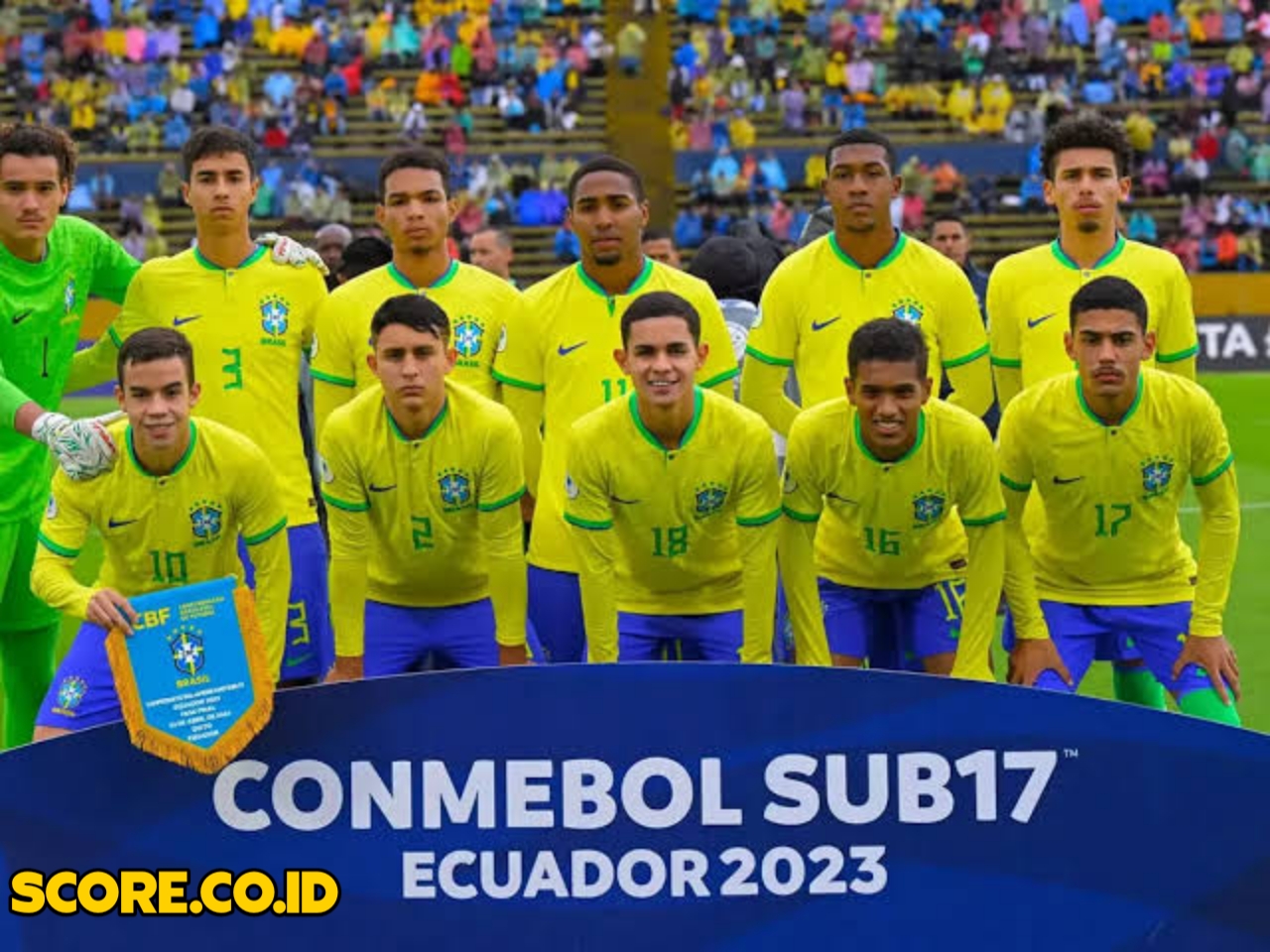 Profil Brazil U17: Sang Juara Bertahan di Piala Dunia U17 2023