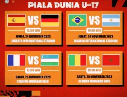 Jadwal Perempat Final Piala Dunia U17 dan Link Live Streaming