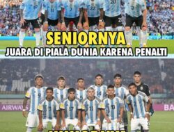 Argentina Gagal Mengawinkan Piala Dunia Junior dan Seniornya