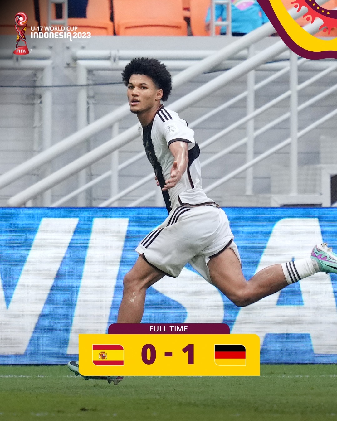 Dominasi Spanyol Berhasil Di Patahkan Jerman dengan Skor 0-1 Babak Perempat Final Piala Dunia U17