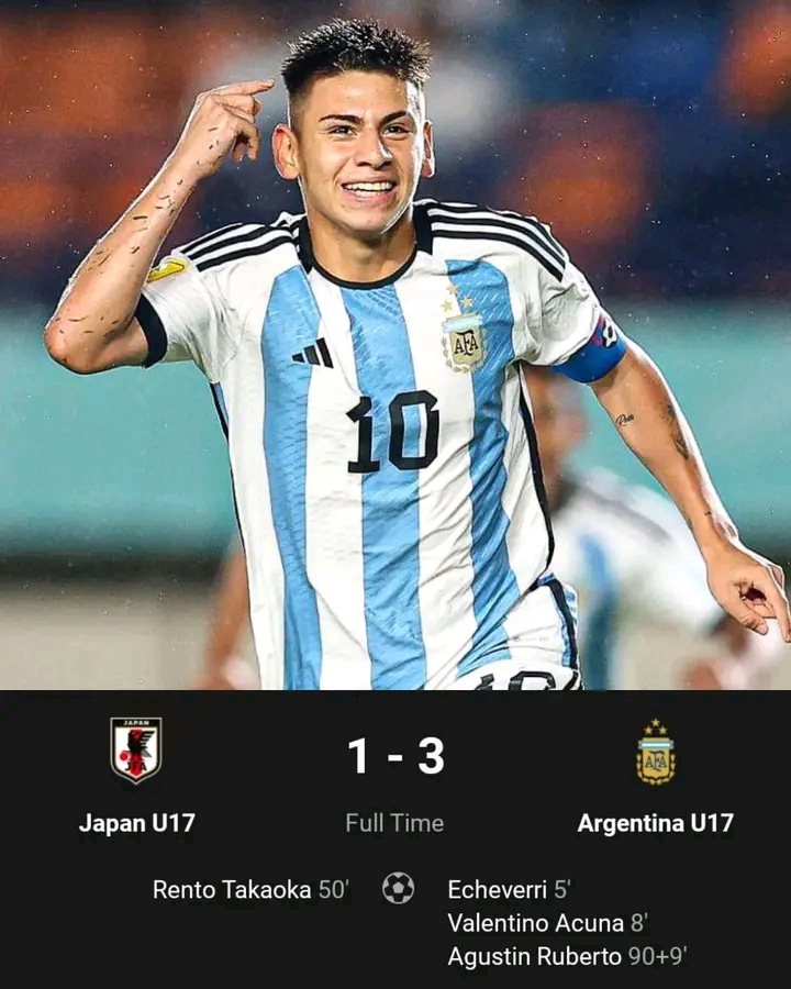 jepang vs argentina SCORE.CO.ID