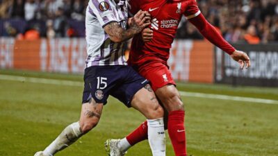 Hasil Liga Europa: Telat Panas, The Reds Tumbang 2-3 Atas Toulouse