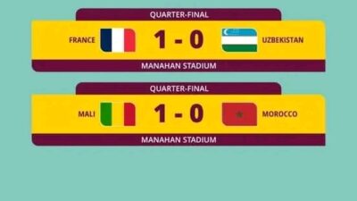 Hasil Perempat Final Piala Dunia U17 : Mali  dan Perancis Bertemu di Semi Final