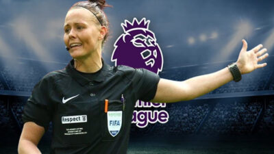 20231219 premier league Rebecca Welch Wasit Wanita Pertama di Liga Premier Inggris SCORE.CO.ID