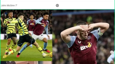 Aston Villa Berhasil Kalahkan Arsenal, Benarkah Tanda Juara Liga Inggris?