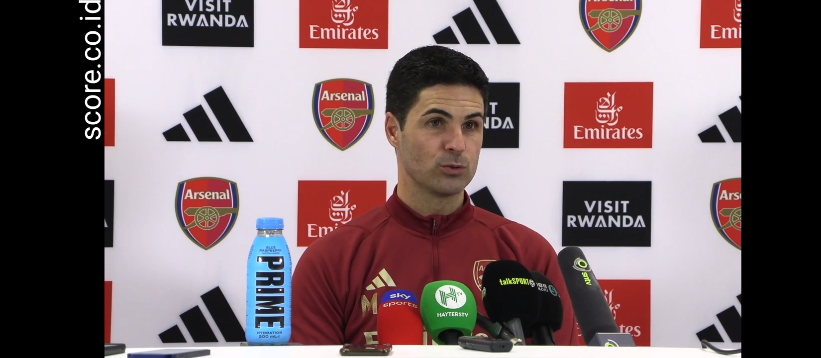 arteta saat diwawancara mengenai kai havertz SCORE.CO.ID