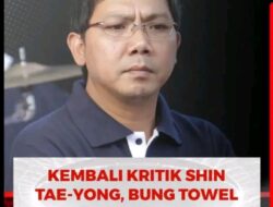 Bung Towel Singgung STY : Lawan Irak Boro-Boro 1 Poin, Mainnya Hancur