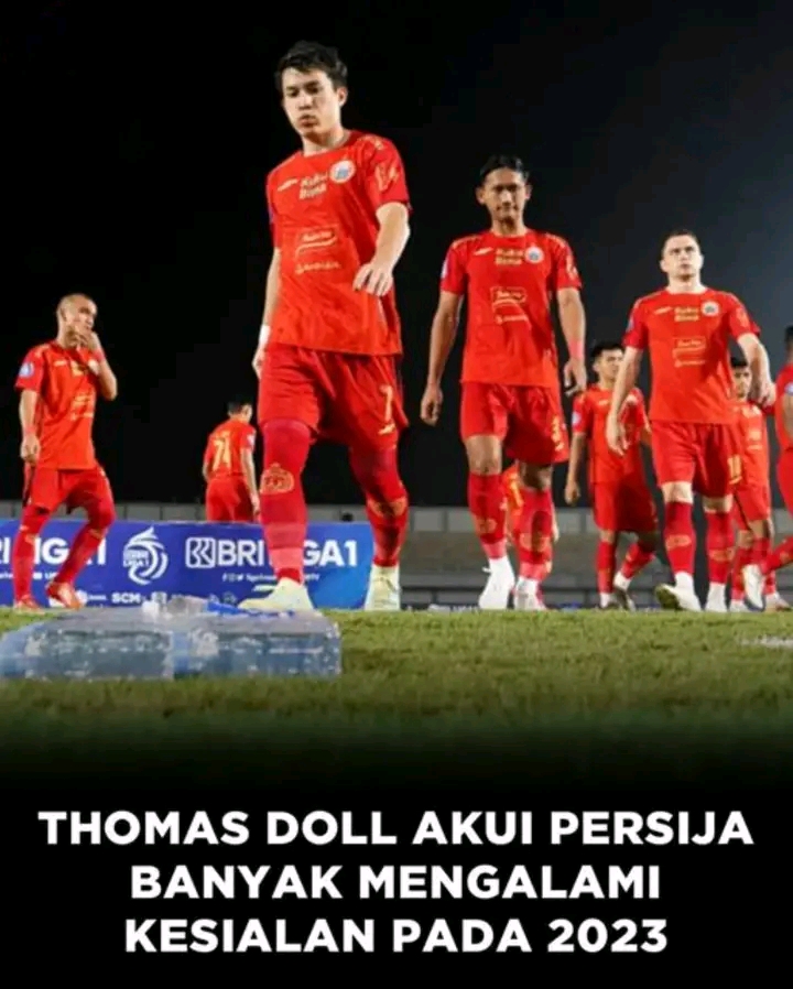 Thomas Doll Akui Tahun 2023 Persija Alami Banyak Kesialan, Netizen : Karma Gaji Nunggak