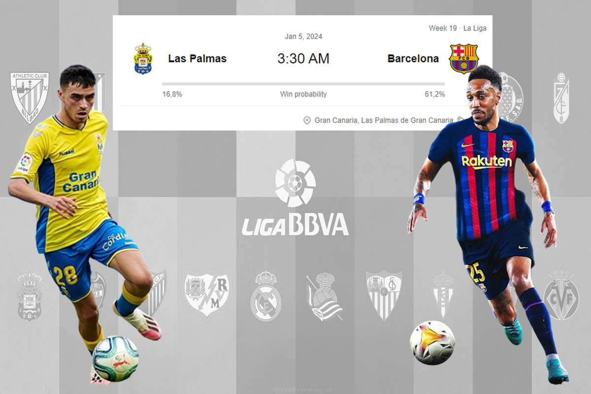 Fakta Pertarungan Las Palmas vs Barcelona SCORE.CO.ID