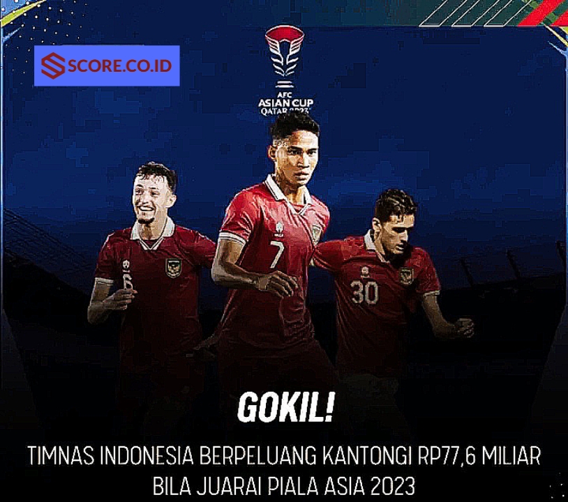 Timnas Indonesia Udah Ngarep Dapat Hadiah Segini dari Piala Asia 2023