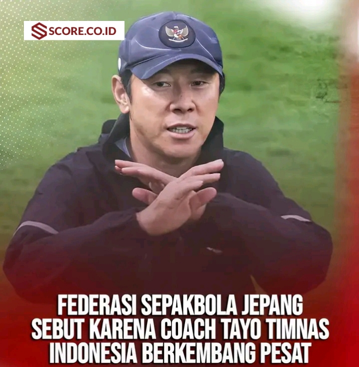 Federasi Sepak Bola Jepang Sebut Karena Coach Shin Tae-yong Timnas Indonesia Berkembang Pesat