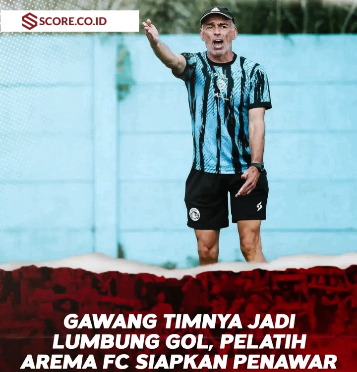 Gawang Tim Arema Jadi Lumbung Gol, Pelatih Arema Siapkan Solusinya