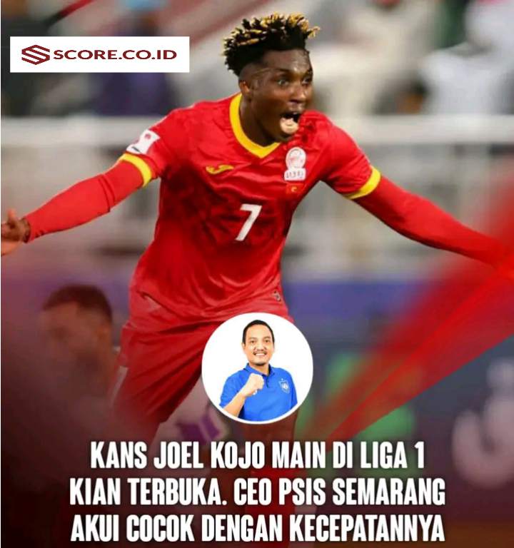 Joel Kojo Segera Gabung Liga 1, Pelatih PSIS Akui Cocok Kecepatannya