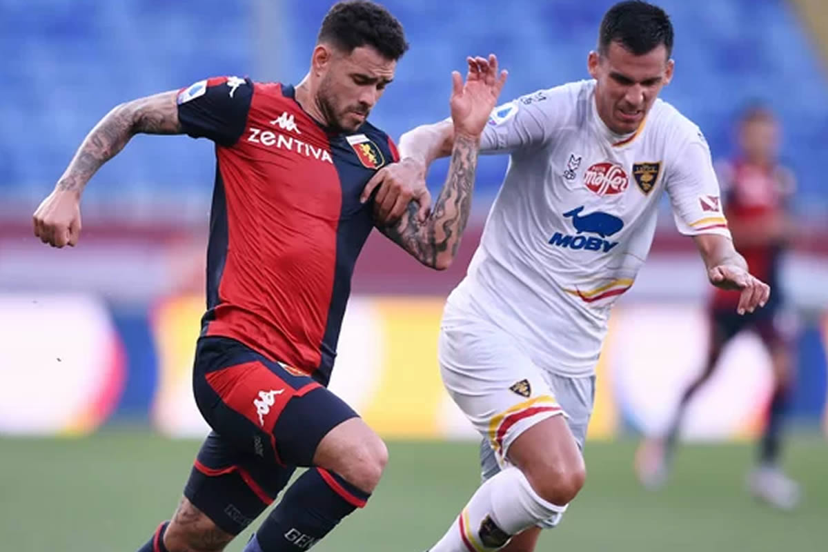 Ulasan Genoa Lecce Tim Bertahan dan Tim Zona Gradasi SCORE.CO.ID