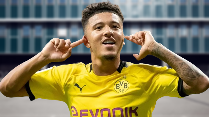 Jadon Sancho Resmi Kembali ke Dortmund