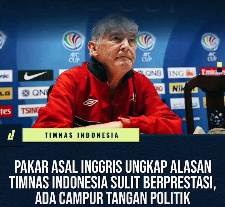 Pakar Sepak Bola Asal Inggris Ungkap Timnas Indonesia Sulit Maju Karena Hal Ini