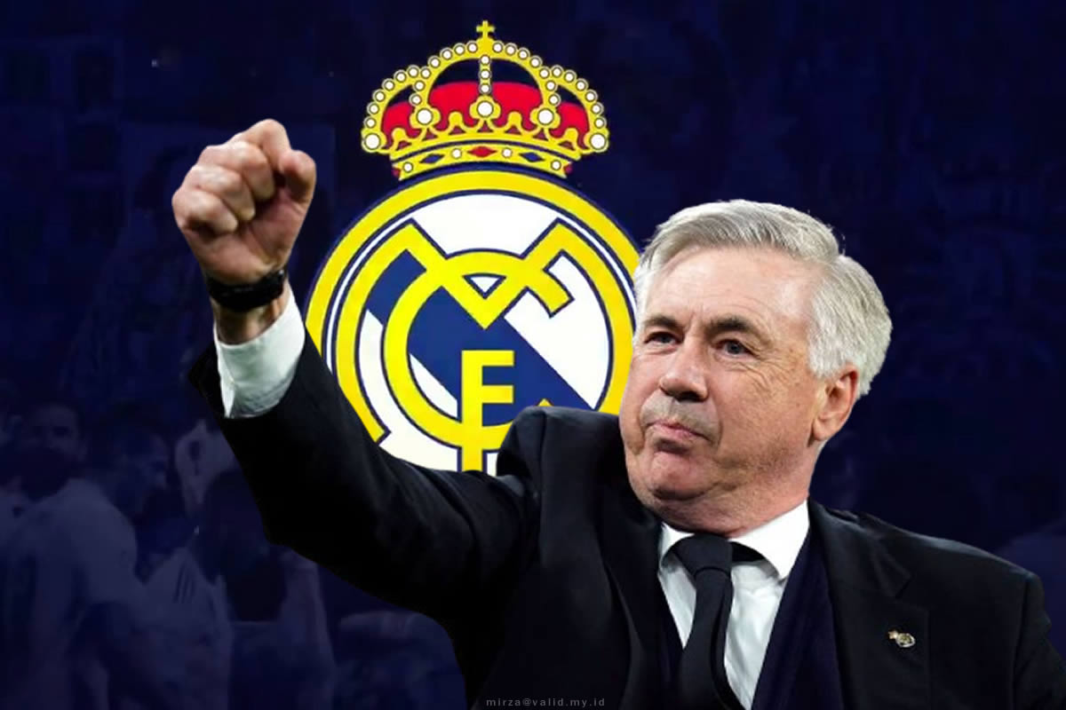 Tidak Patok Target, Ancelotti : Kami Masih Ada Dipuncak Klasemen