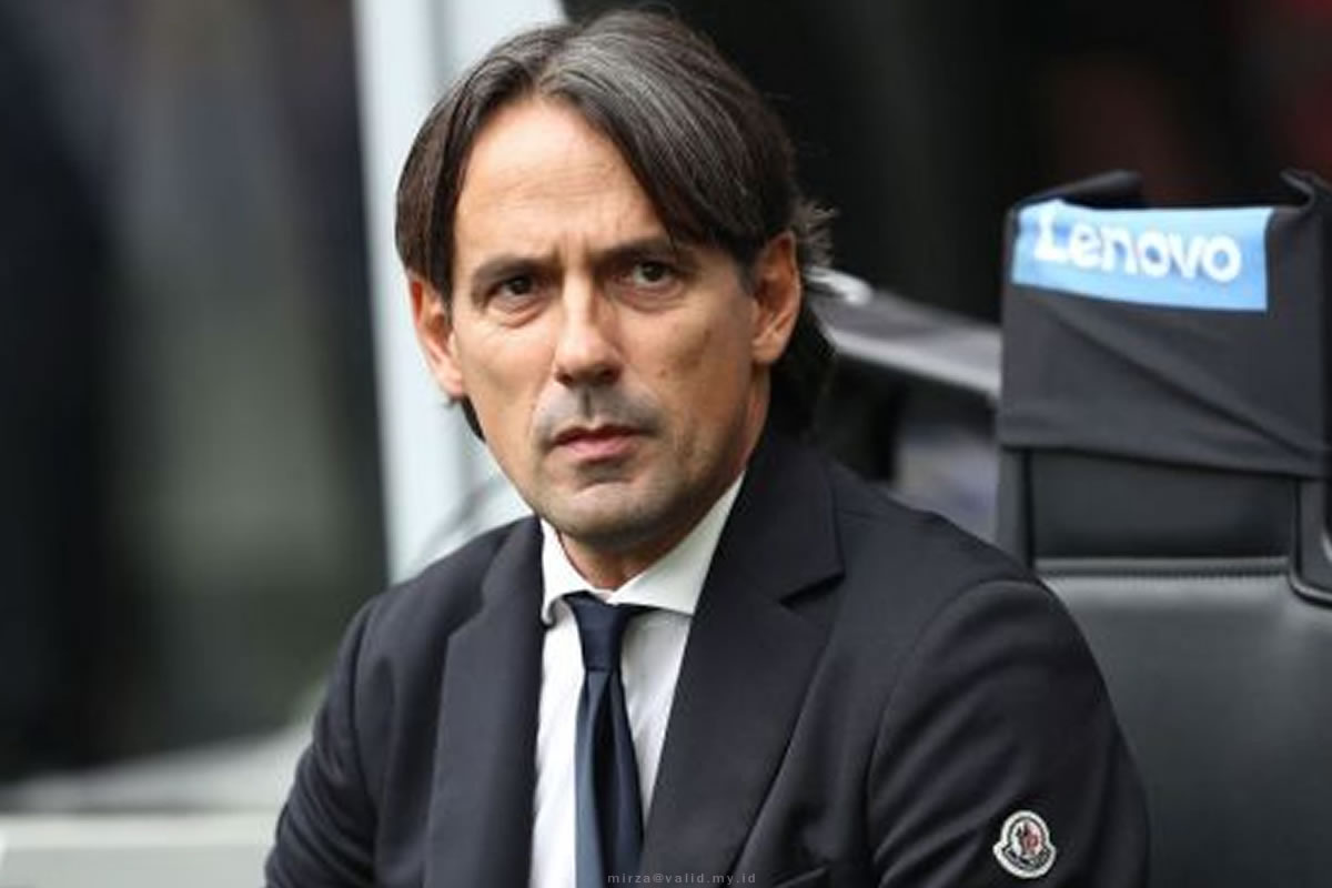 Buntut Pemberian Sanksi Pertandingan Inter Milan vs Roma Akan Tidak Dihadiri Simone Inzaghi SCORE.CO.ID