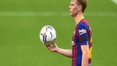 Frenkie de Jong Menambah Catatan Sejarah Gol ke-11.000 untuk Barcelona