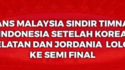 Fans Timnas Malaysia Sindir Indonesia “Grup Bocah” di Piala Asia, Kenapa Tuh?