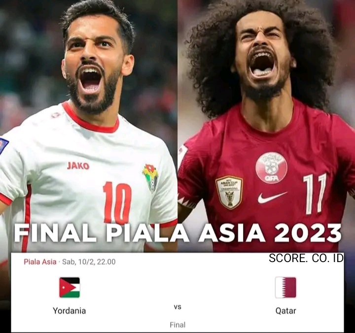 Prediksi Final Piala Asia : Qatar vs Yordania Siapakah Juaranya?