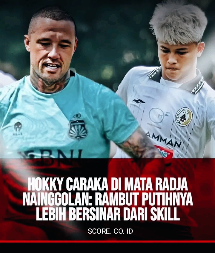 Hokky Caraka Dimata Nainggolan : Rambut Putihnya Lebih Bersinar dari Skillnya