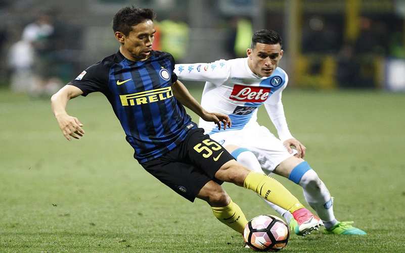 Inter dan Napoli Saling Berbagi Hasil Seri