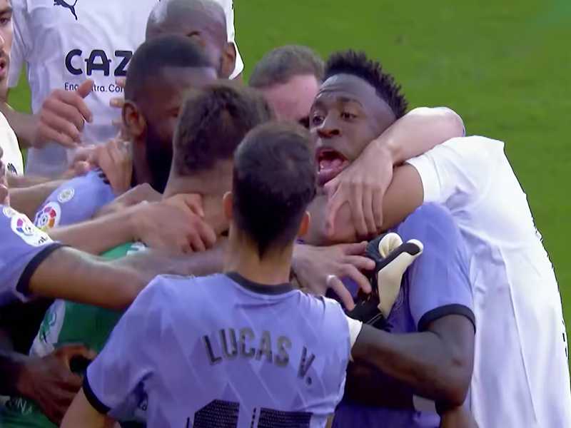 Kejaksaan Menerima Laporan LaLiga Terkait Rasisme yang Dialami Vinicius Junior SCORE.CO.ID