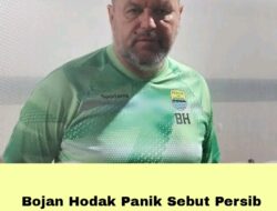 Bojan Hodak Panik Sebut Persib Bandung Dalam Bahaya, Kenapa? 