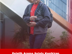 Pelatih Arema Selalu Kepikiran Kalah dari Persita : Saya Sampe Gak Bisa Tidur