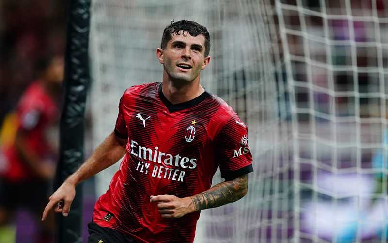 Pulisic Menikmati Musim Terbaik Bersama AC Milan SCORE.CO.ID