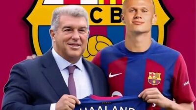 Modal Nekat, Barcelona Siap Boyong Haaland ke Spanyol