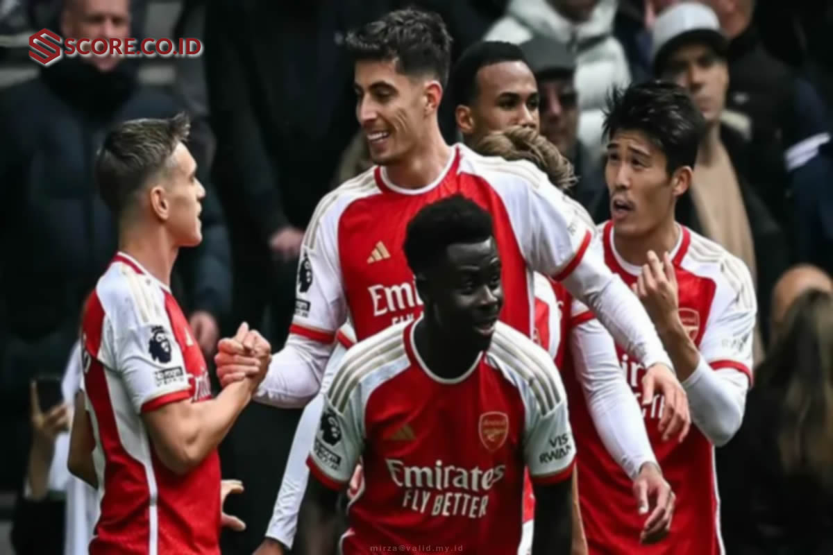 Gawat! Arsenal Dipepet Ketat Manchester City di Puncak Klasemen