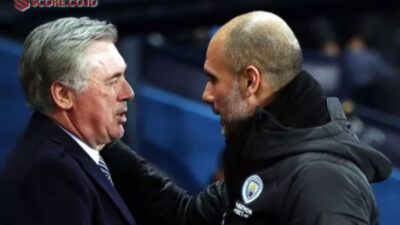 Jelang Big Match City vs Madrid, Berikut H2H Guardiola vs Ancelotti