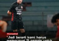 Pelatih Persija Mengaku Main di Liga 1 Seperti Bermain di Liga Inggris