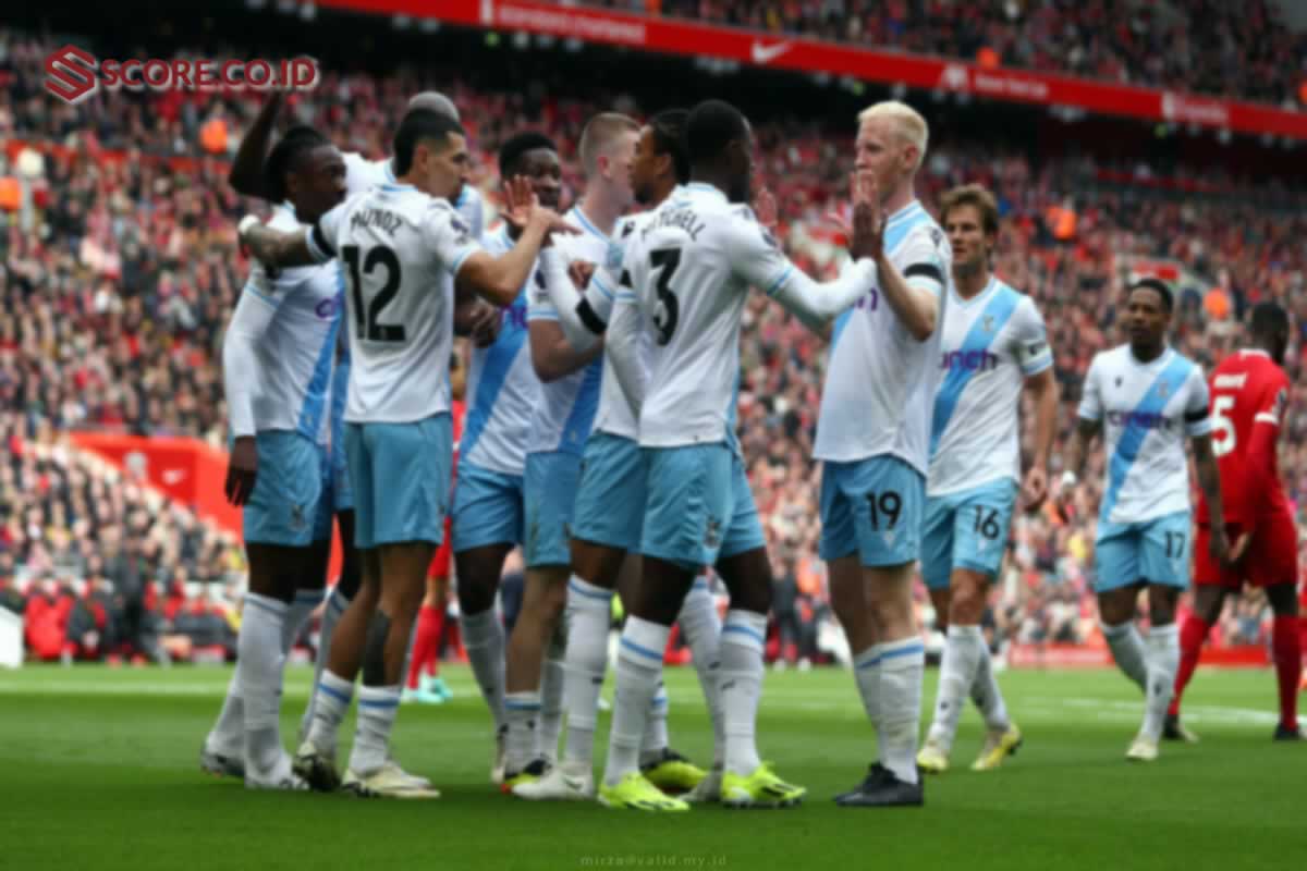 Hasil EPL Pekan ke-31 : Liverpool Kalah dari Crystal Palace 0-1