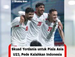 Skuad Yordania untuk Piala Asia U23, Pede Kalahkan Indonesia