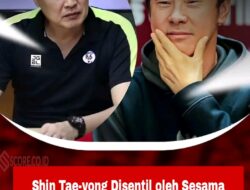 Shin Tae-yong Disentil oleh Sesama Pelatih Korea : Naturalisasi itu Prospek Jangka Pendek