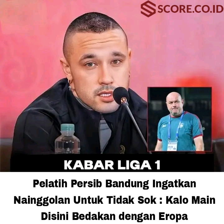 Pelatih Persib Bandung Ingatkan Nainggolan Untuk Tidak Sok : Kalo Main Disini Bedakan dengan Eropa