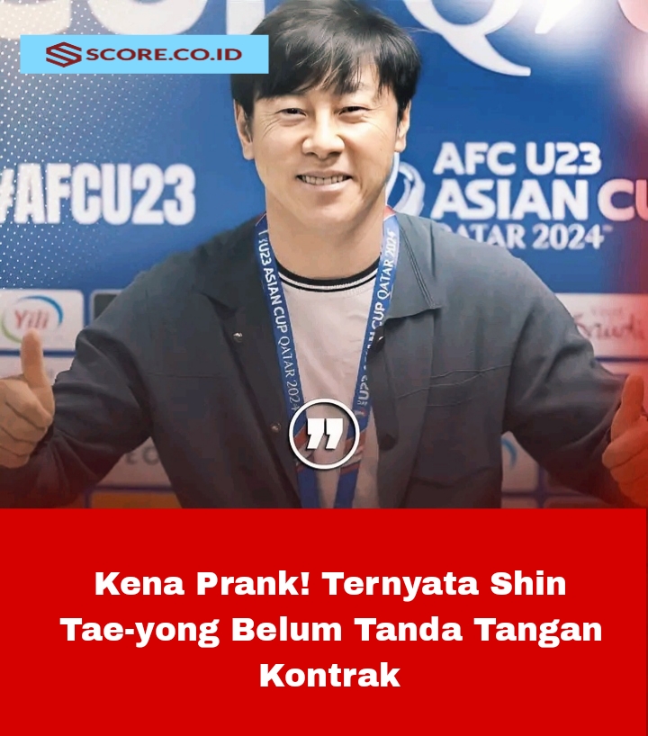 shin tae yong belum perpanjang kontrak