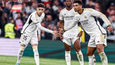 Real Madrid Melaju dengan Mantap Setelah Kalahkan Athletic Bilbao SCORE.CO.ID