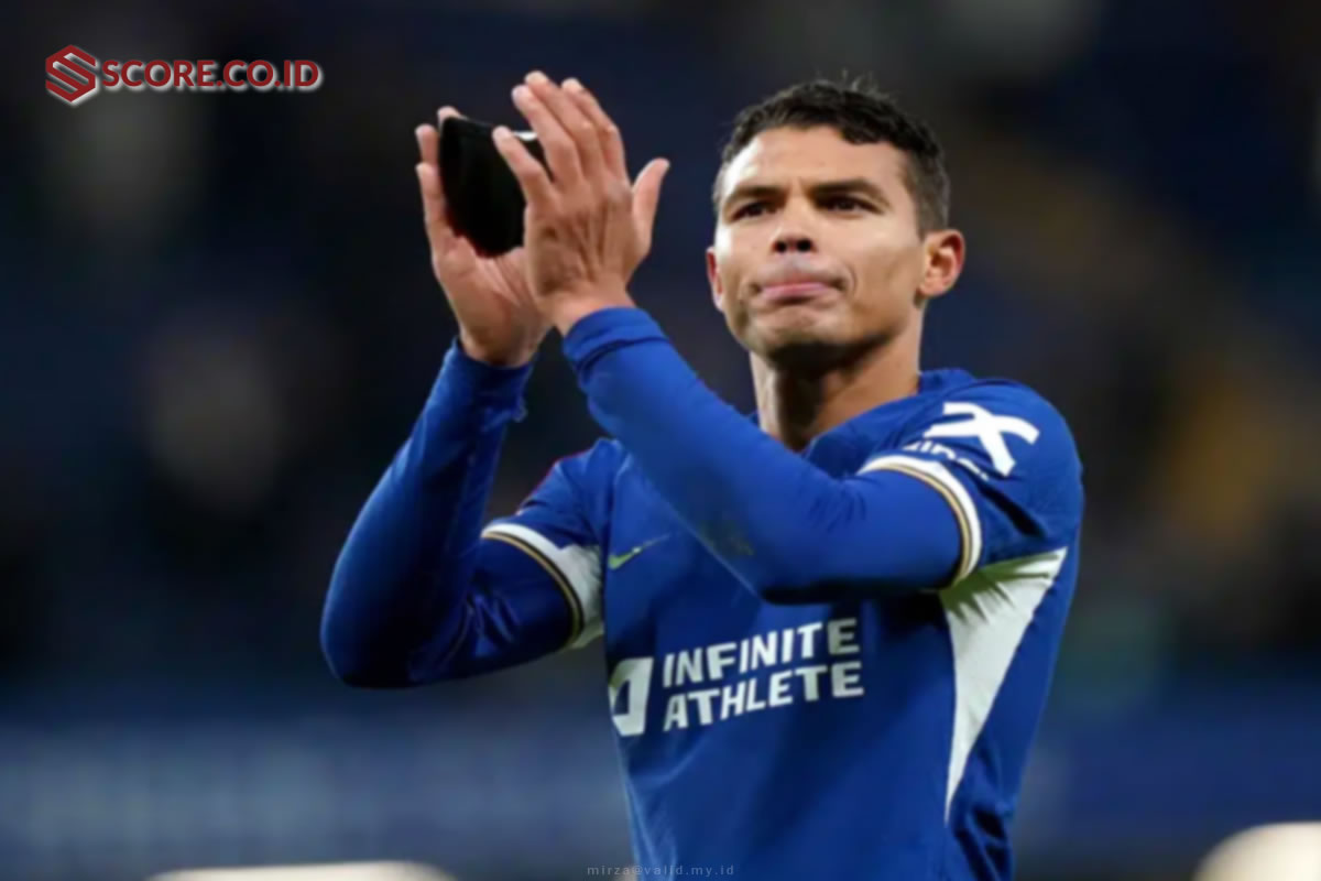 Berakhir Sudah, Thiago Silva Harus Menyingkir dari Chelsea