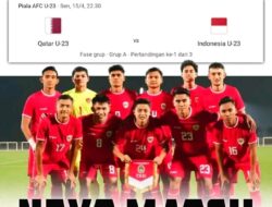 Laga Pembuka Piala Asia U23 : Indonesia Harus Manfaatkan Qatar yang Sedang Loyo