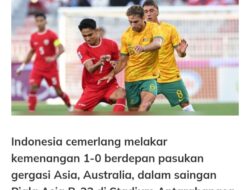 Media Malaysia Sindir Timnas Lagi : Australia Kayak Anak Kecil Diajari Main Bola