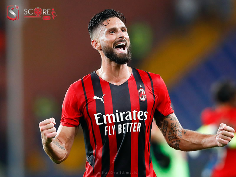 Olivier Giroud Pasti Tinggalkan AC Milan Setelah Musim Ini SCORE.CO.ID