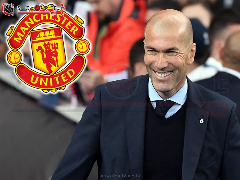 Rumor Zidane Gabung Manchester United SCORE.CO.ID